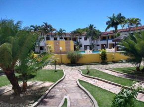 Apartamento térreo dois quartos wifi e piscina